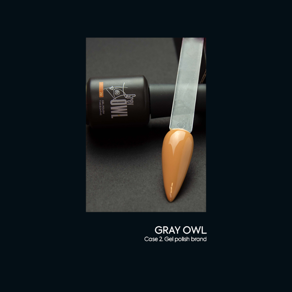 Case study #2: GRAY OWL, gel polish brand. Project preview.